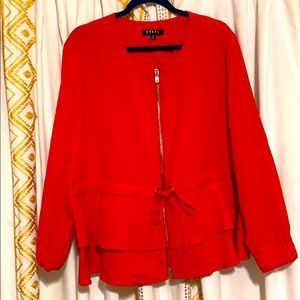 Red Formal Chic cardigan